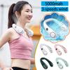 Portable Hanging Neck Fan 5000mAh USB Rechargeable Bladeless Mute Sports Fans Summer Outdoor Air Cooling Wearable Neckband Fan