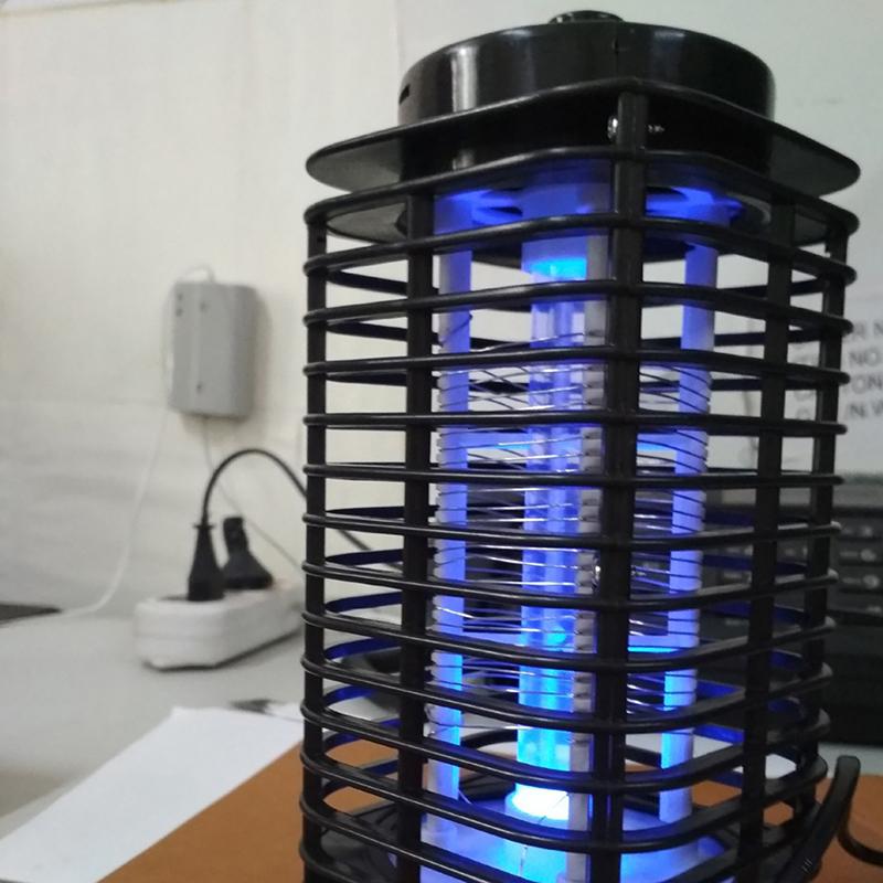 Электронный уничтожитель комаров УФ-лампа фотокатализатор мух убийца насекомых ловушка для комаров для внутреннего и наружного сада