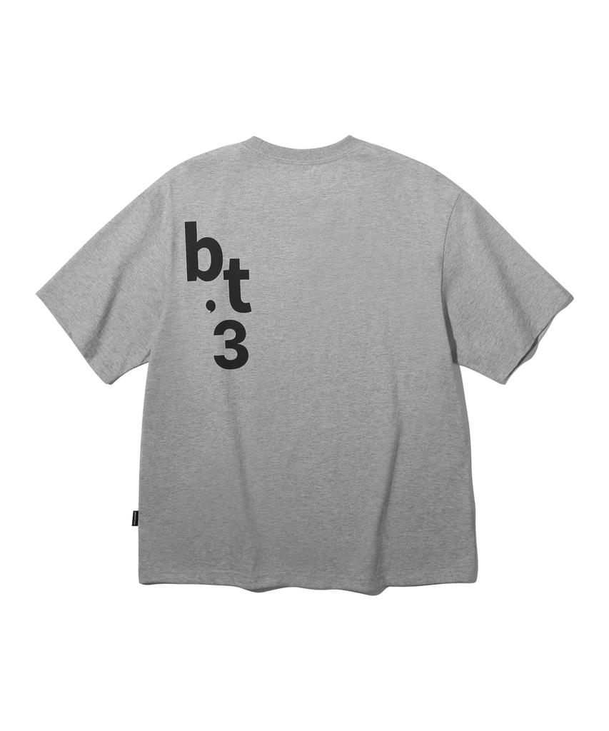 Футболка с надписью URBANSTOFF Shift Letter (меланж)