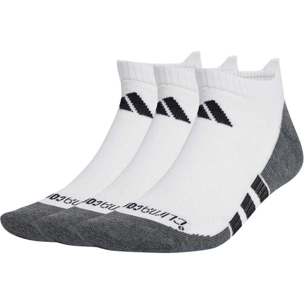 adidas Спортивные носки для щиколотки унисекс, 3 пары, белые/черные JD9570
