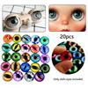 20pcs Hot Accessories Animal DIY Crafts Glass Dolls Eyes Time Gem Eyeballs