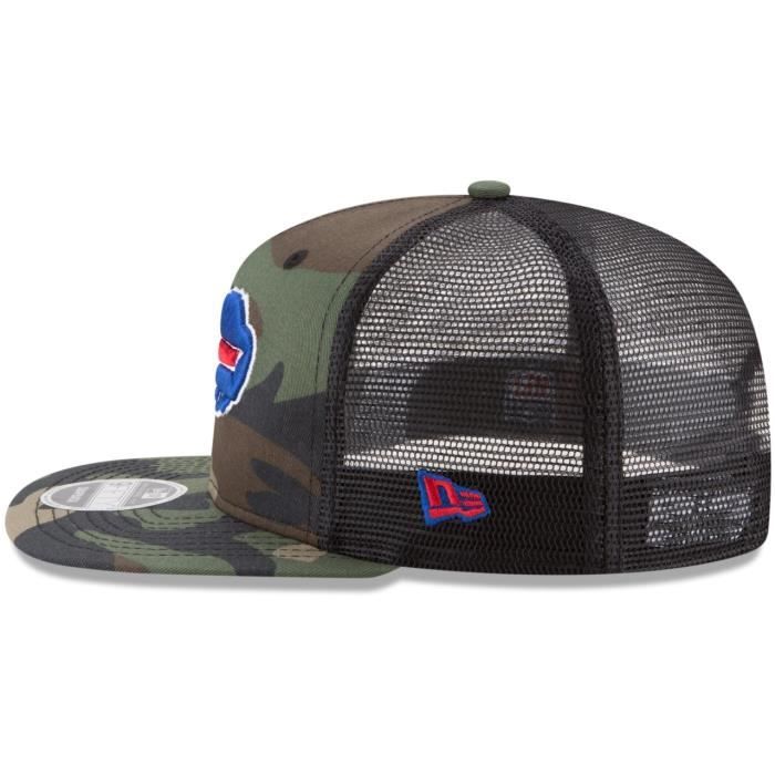 New Era 9Fifty Mesh Snapback Cap Buffalo Bills Wood Camo