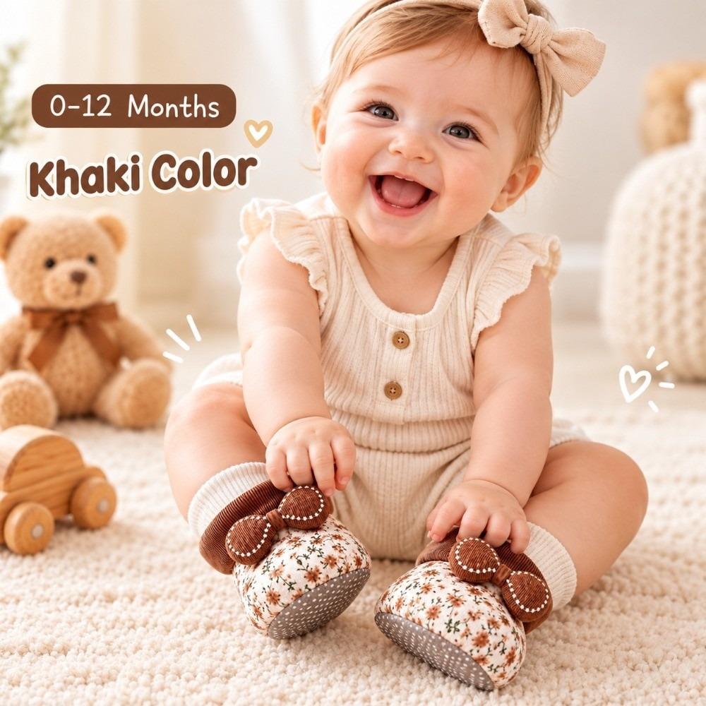 Warm Toddler Snow Boots Corduroy Baby Footwear Cute Newborn Baby Shoes