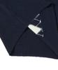 BEYOND CLOSET Romantic Modern Argyle Soft Knit Navy