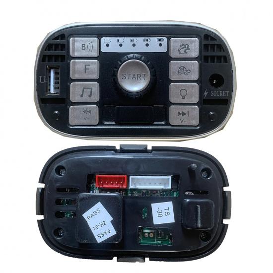 12V /24V 303 Children's Electric Vehicle Power Supply Central Control Switch Multi Functional Bluetooth Music Power Monitor
