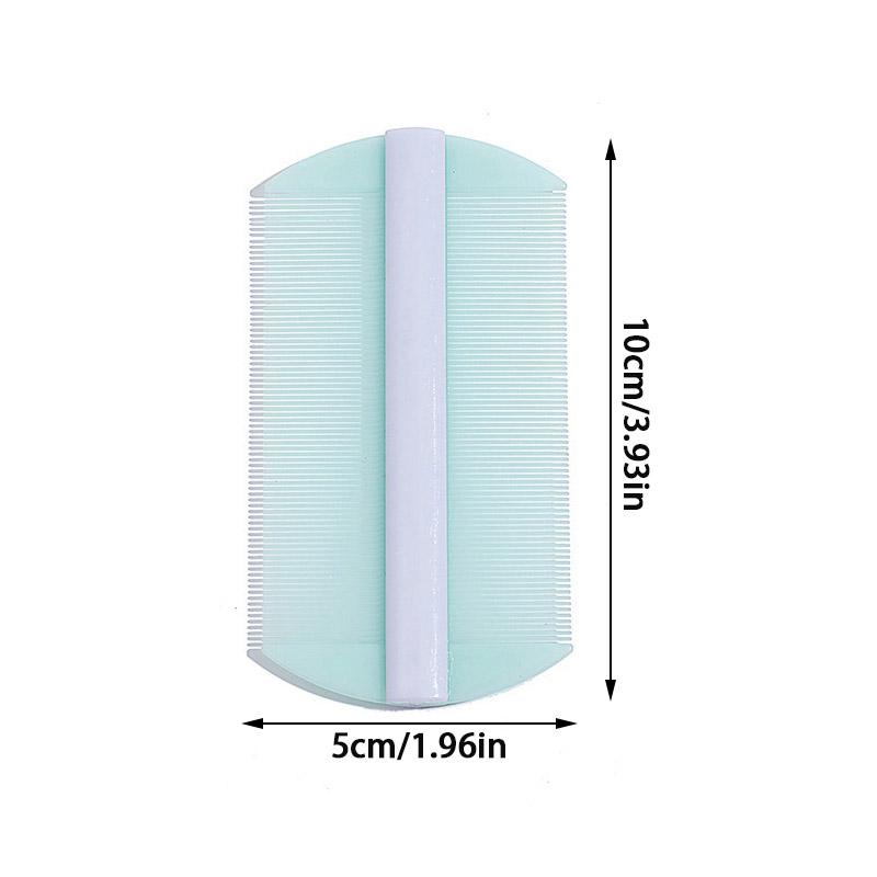 Бамбуковый гребень от вшей, двухсторонний, с супер густыми зубцами, удаляет перхоть, очищает кожу головы, массажирует кожу головы, удаляет блох, инструменты для волос