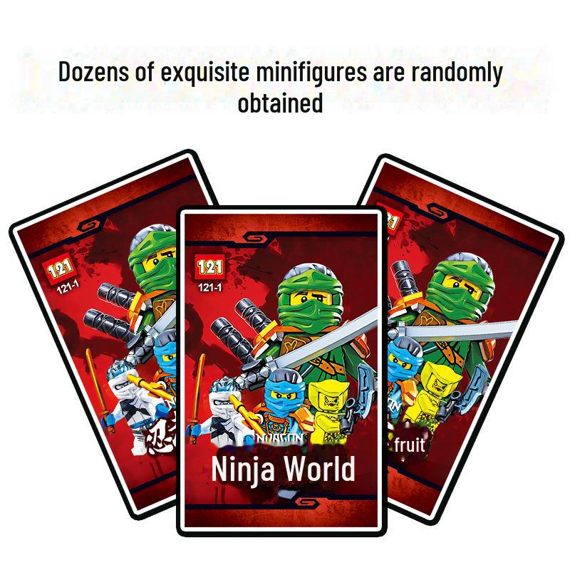 Сумка-невидимка для фигурки Phantom Ninjago: Забавная развивающая игрушка-конструктор для детей.