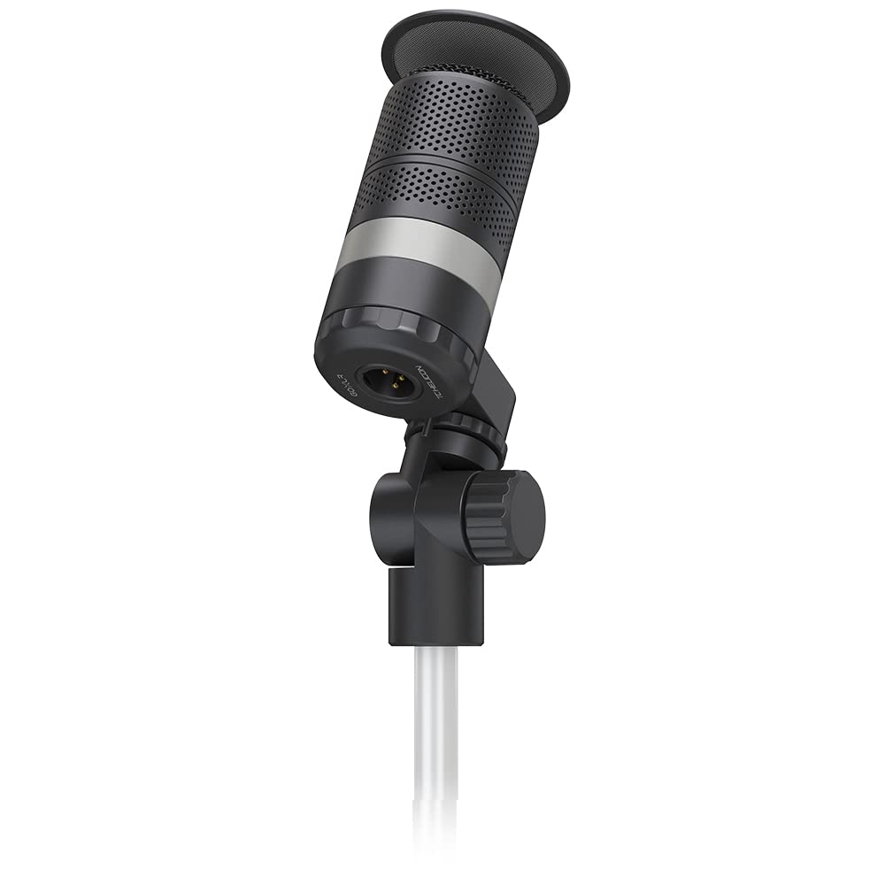 TC Helicon Dynamic Microphone Supercardioid Characteristic Dual Joint that Can be Adjusted to Various Angles Pop Filter Comes with 9 Replaceable Color