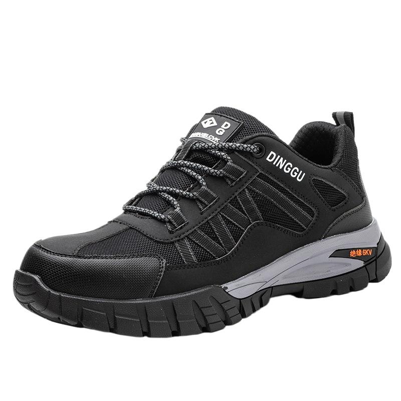 Обувь для страхования труда, мужская износостойкая, противоударная и противопрокольная, для изоляции на стройплощадке, защитная обувь