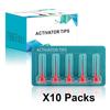 Dental Consumable Activator Endo Tips Ultrasonic Endo Motor Wireless L35/M25/S15 10 Pack Disposable Sonic Irrigator Tips