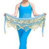 Belly Dance Belt Wrap Hip Scarf Skirt Waistband With 320 Coins Sequins Hip Scarf
