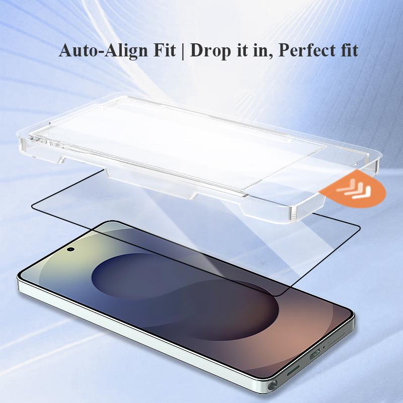LeReach CF Для Samsung Galaxy S26 Ultra S26 Plus 5G 2 шт. Закаленное Стекло Пленка Герметичная Без Пыли Невидимая Посадка Защитная Пленка для Экрана