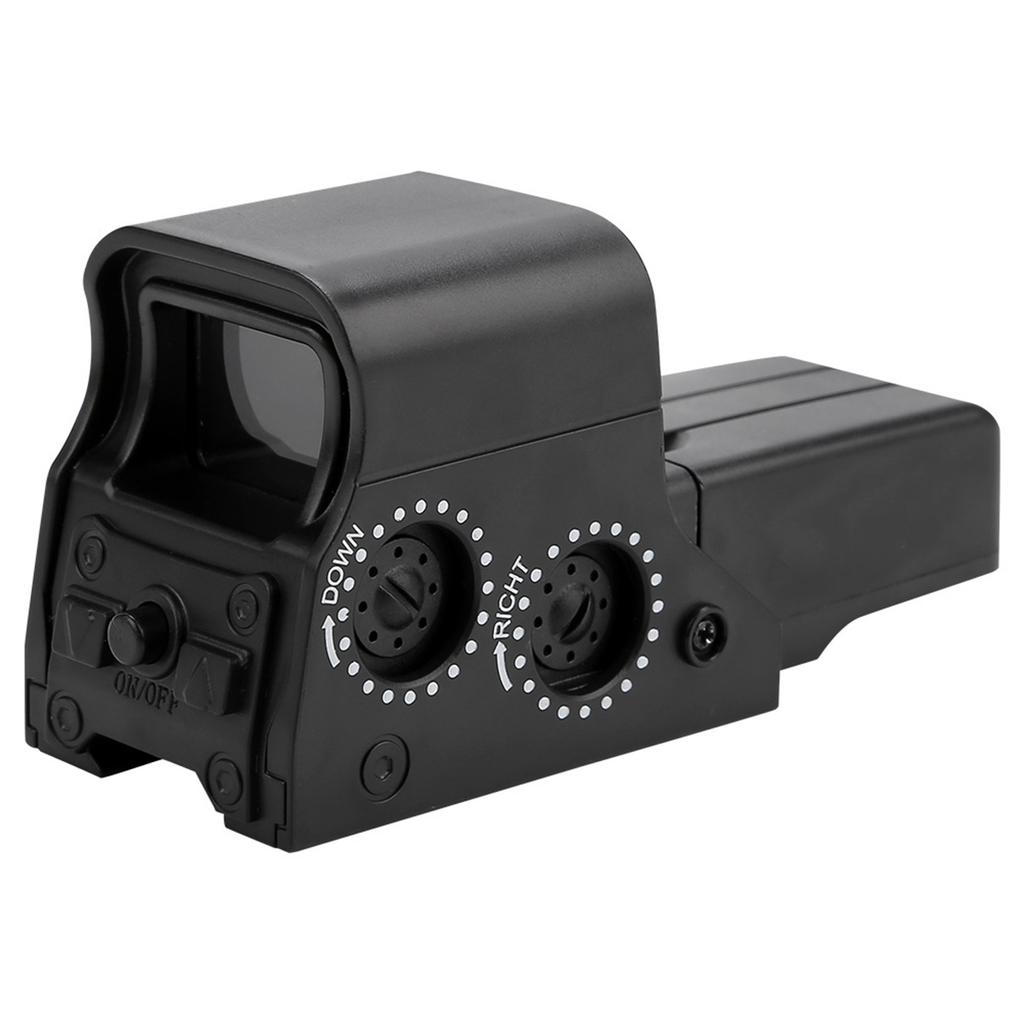 Голографический прицел для игрушечного пистолета с водными гелевыми шариками 21?23-миллиметровая направляющая зеленая точка света