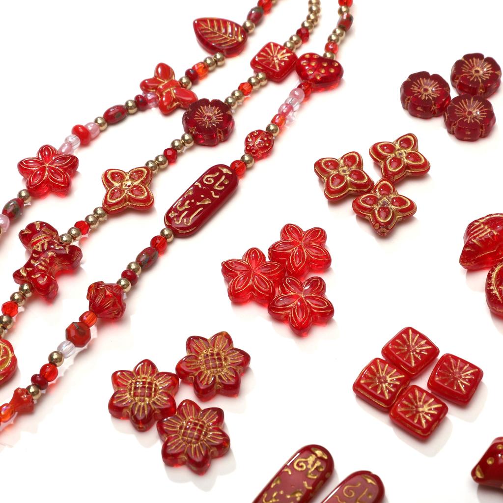 1-20 шт. Стеклянные чешские бусины Свободные бусины-разделители для изготовления ювелирных изделий DIY Браслет Ожерелье