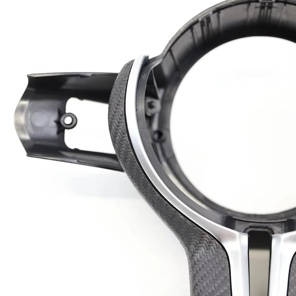 For BMW F30 F10 F20 F48 F25 F32 M3 M6 328M 1 2 3 4 5 6 7 Series Car Steering Wheel Hollow back cover plate Interior Accessory