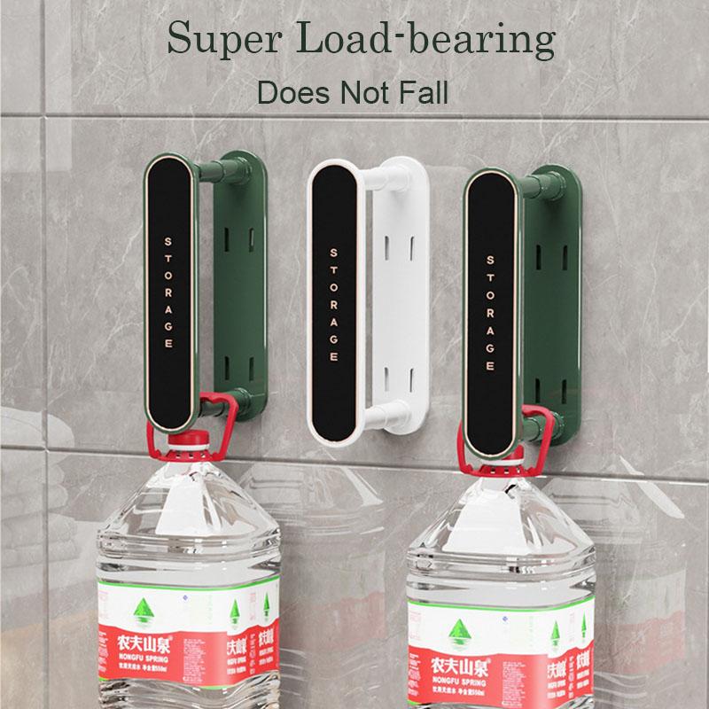 Двухслойная складная стойка для хранения, вешалка для одежды, коллектор прищепок, вешалка для одежды на балконе, настенная вешалка для одежды, стойка для отделки