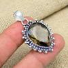 Smoky Topaz Gemstone Handmade 925 Sterling Silver Brand New Pendant Jewelry