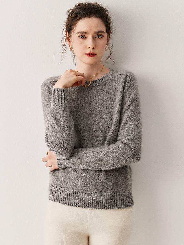 Women's 2025 Autumn/Winter Cloud Soft Cashmere Raglan Sweater, Thick, Loose, Lazy Style