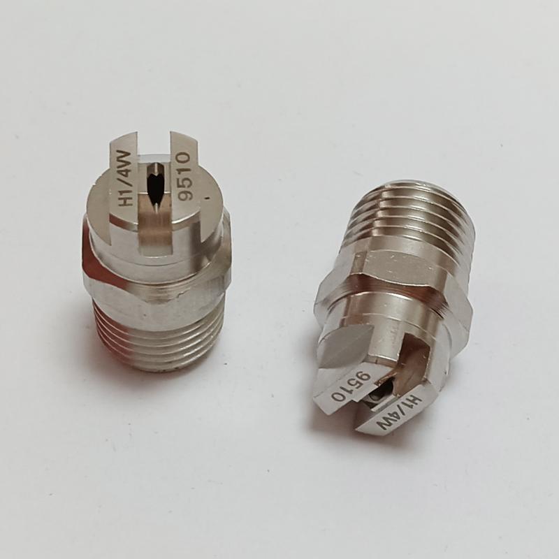 1/4" BSPT нержавеющая сталь плоскоструйная форсунка для очистки