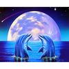Diamond Painting Dolphin Scenery Cross Stitch Landscape Resin Diamond Embroidery Animal Needlework