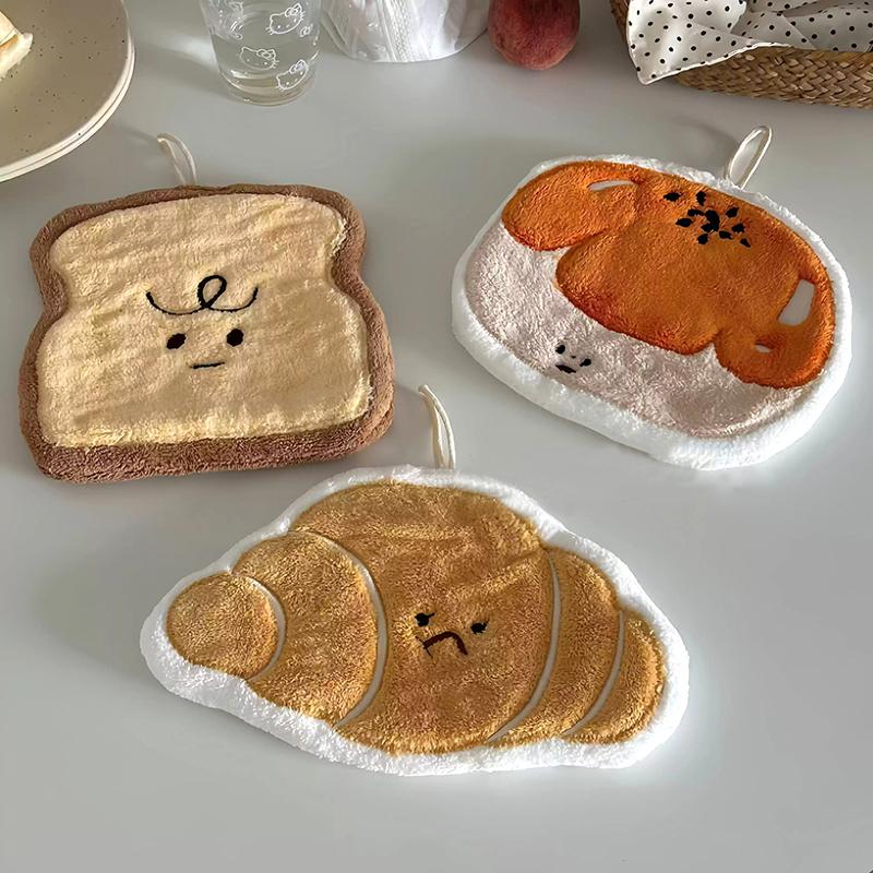Полотенце для рук Мягкий впитывающий платок Кухонные полотенца Кухонные и ванные принадлежности Тряпка для уборки Салфетка для рук