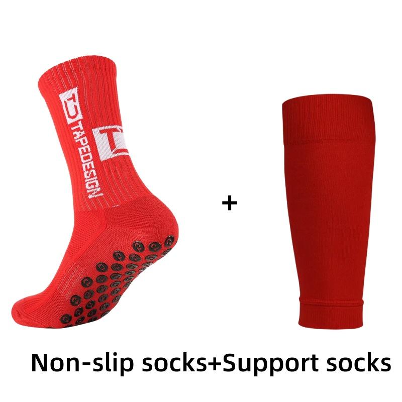 Non Slip Football Socks Mens Friction Gasket Tube Running Ice Snow Hiking Sports Over Knee Stockings Basketball Socks