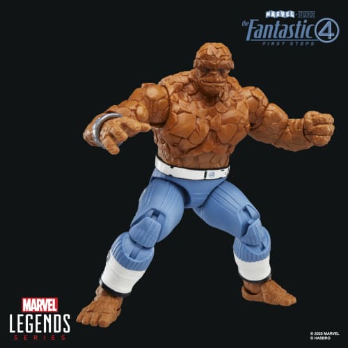 Hasbro Marvel Legends Series Marvel The Thing "Fantastic Four: The First Step" Ben Grimm Movie Collectible 15cm Action Figure Toy G0802 Authentic
