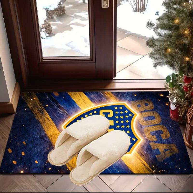 Boca Juniors Crest Area Rug for Office, Chair Rug, Decorative Carpet Livingroom Mat, Large Size Fan gifts Christmas gifts