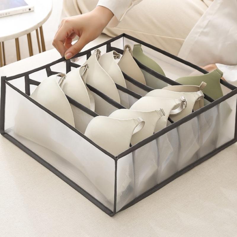 Органайзер для ящиков для нижнего белья Ящик для хранения Складные трусы Носки Органайзеры для бюстгальтеров Разделитель ящиков Бытовая техника