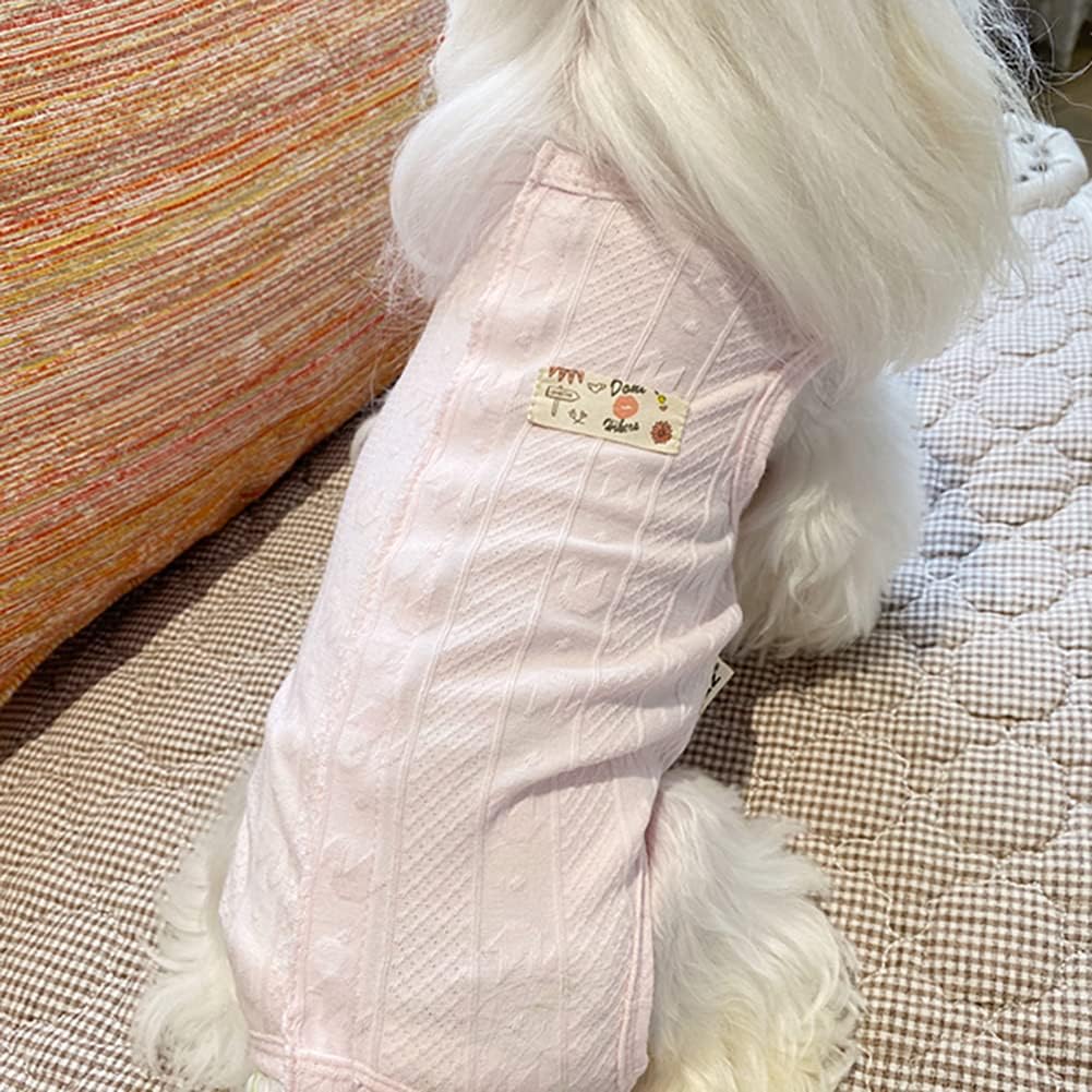 Recovery Suit for Dog After Surgery Cut Pet Recovery Shirt Abdominal Wounds Bandages,Wound Protective OneSize for Surgery Female Vest Prevent