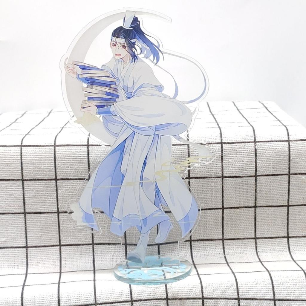 1 шт. Mo Dao Zu Shi, акриловая фигурка-подставка, экшн-игрушка, Grandmaster of Demonic Wei Wuxian Lan Wangji, стоячая тарелка, украшение для рабочего стола