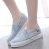 Flat Women Footwear Slip On Denim Ladies Shoes Comfortable and Elegant Sale 39 Summer 2024 Walking New Arrival Designer Loafers
