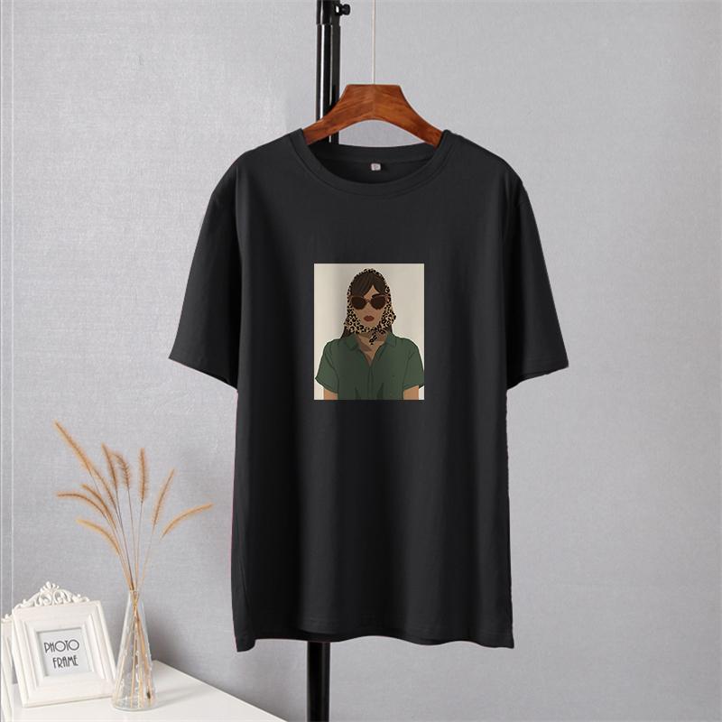 Shellsuning модные крутые женские футболки с принтом женские летние новые базовые топы из 100% хлопка женские большие простые футболки в стиле Харадзюку с круглым вырезом