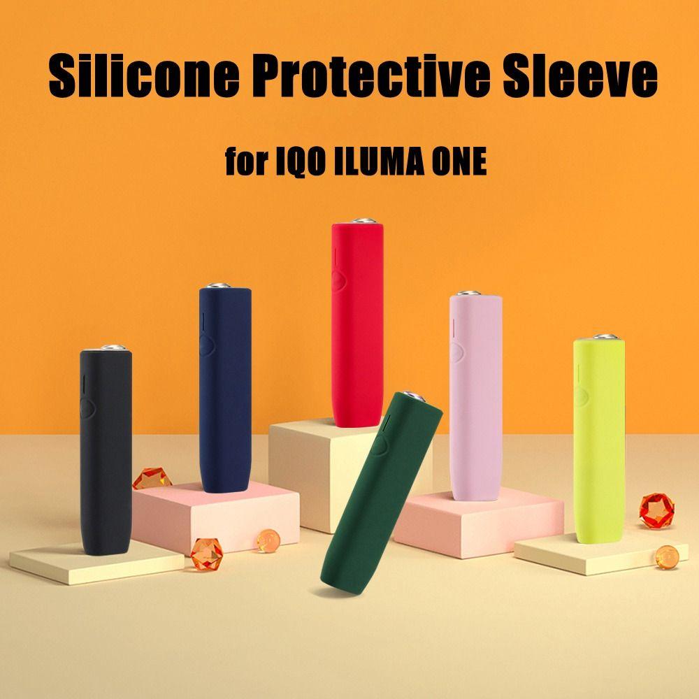 Soft Silicone Case Dustproof Protective Casing Portable Holder Sleeve for IQO ILUMA ONE Home/Travel