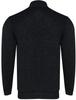 Men' Turtleneck Cardigan - B-6428 Dark Gray 4Xl