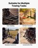 3 Point Trailer Hitch with Trailer Ball, 3 Pt Quick Hitch Attachment, Tractor Tow Drawbar Adapter, Compatible with Category 2 Tractor, Kubota,