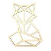 MégaCréa DIY - Déco Renard origami en bois 20 cm