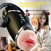 Jiuai Men's Fully Automatic Telescopic Masturbator Cup - Realistic Adult Fun Toy
