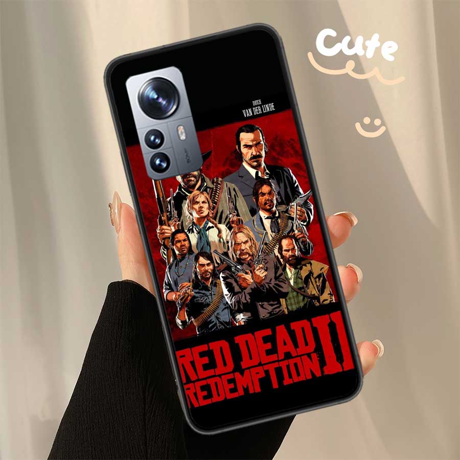 Чехол для телефона Red Dead Redemption 2 для Xiaomi Mi 13 12 11T 10T 12T Pro 12X 11i 11 Ultra 10 Lite 5G 9 8 6X 5X A1 A2, чехол Coqu
