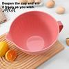 Non-slip Base Prep Bowl for Kitchen Batter with Pour Spout And Handle, Large Plastic Mixing Lightweight Daily Use Non-Slip Base, Baking, Cooking,