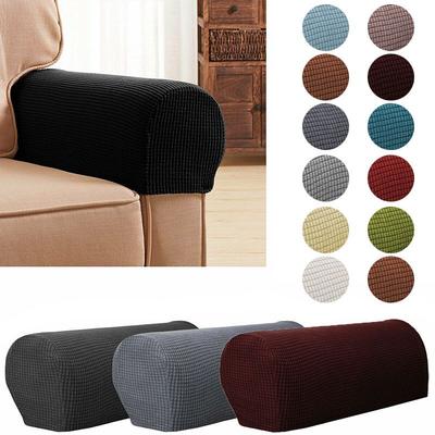 Чехлы на подлокотники, 2 шт., эластичный комплект, защита подлокотников кресла/дивана, съемные чехлы для дивана.
