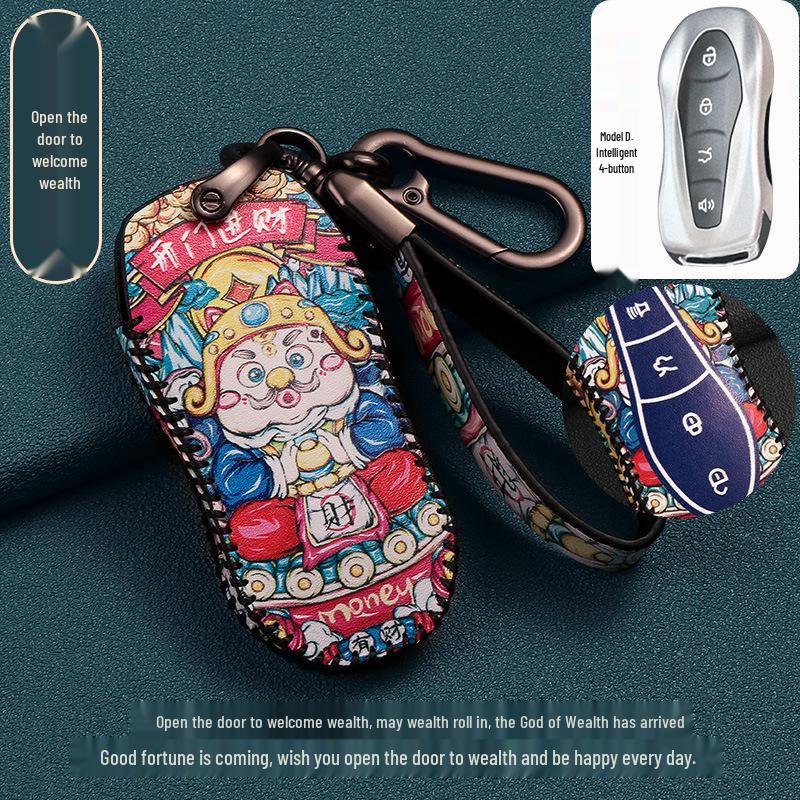 Compatible Key Cover Set for Geely Emgrand, Boyue, Bin Yue, Vision X6/X3, Binrui, and Xingyue Cars