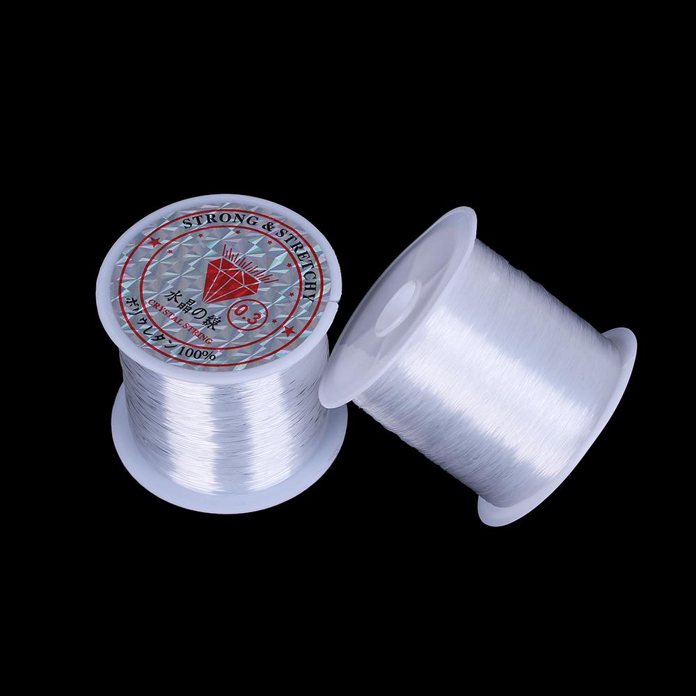 Hot 0.2mm-0.6mm Crystal Strong Fish Wire Thread Monofilament Nylon Braided Fishing Lines