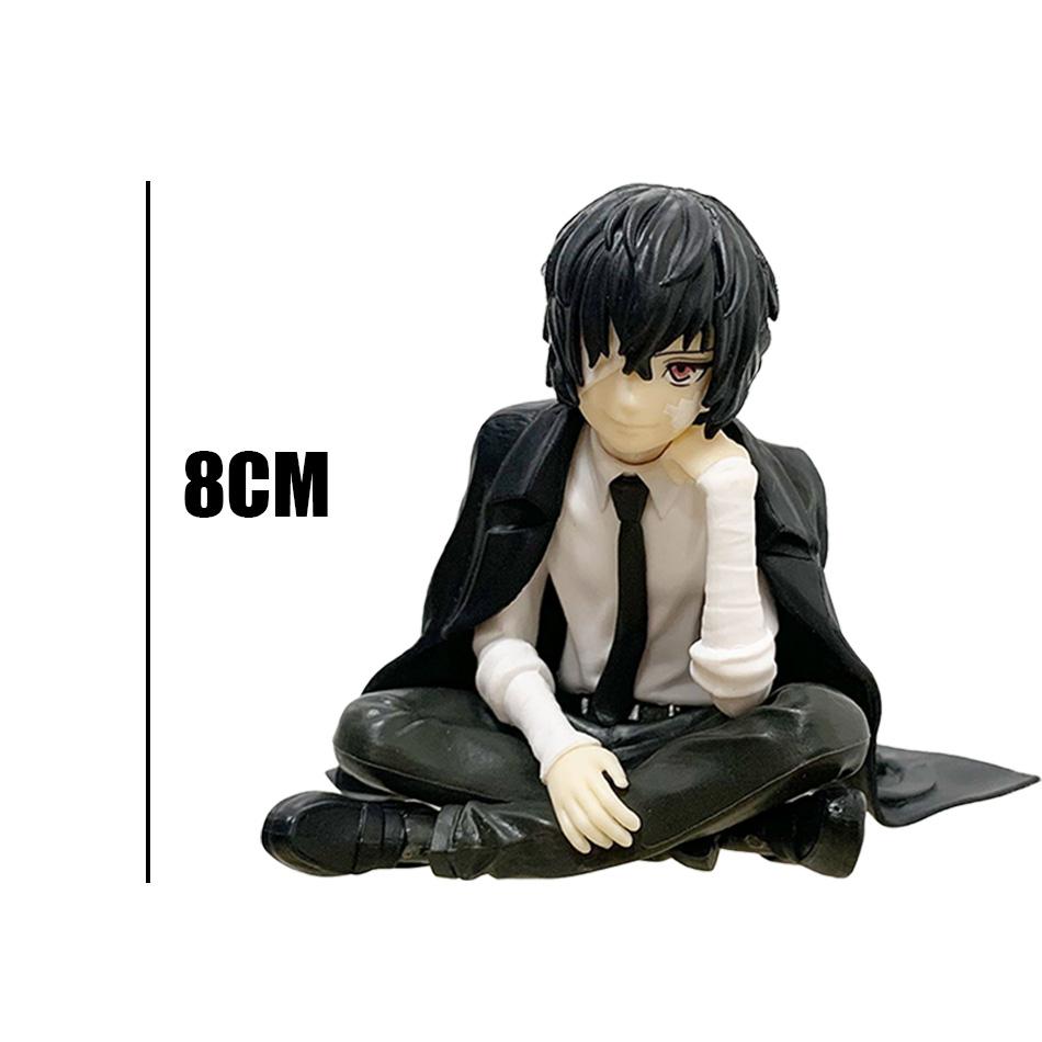 Новая фигурка Dazai Osamu из Bungo Stray Dogs, фигурки действия Nakahara Chuuya, ПВХ модель, коллекция, стоппер для лапши, игрушка на день рождения, подарки