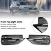 2PCS Front Bumper Fog Lamp Grille Fog Light Grille Fit Volvo XC90 2021-2024