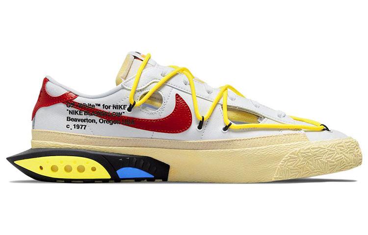 Nike Кроссовки X Off White Blazer Low 'White University Red' DH7863-100