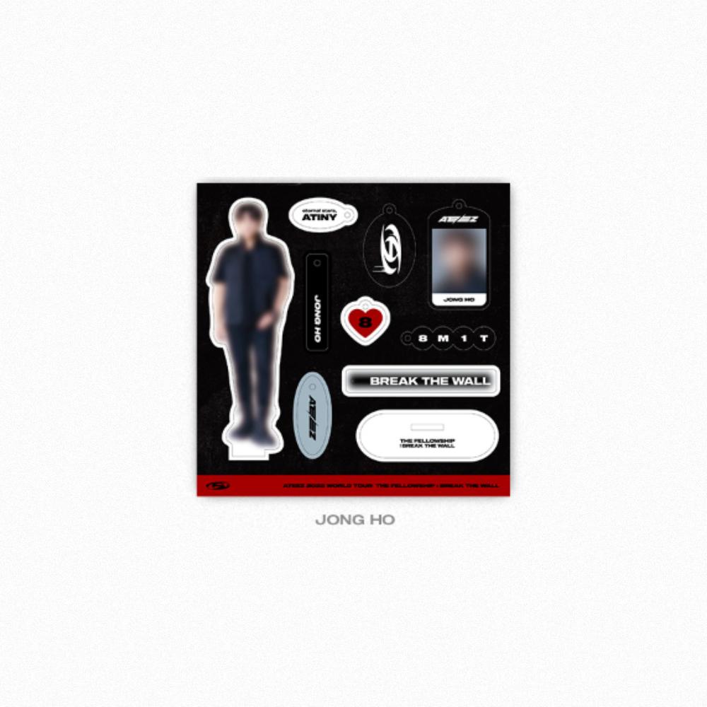 Предзаказ ATEEZ БРАТСТВО: BREAK THE WALL ASIA Акриловый набор