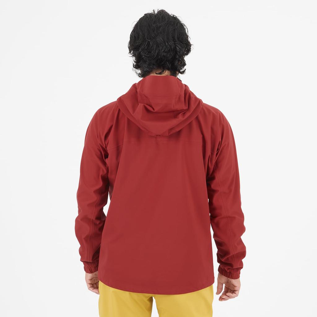 Waterproof Cold Weather Jacket Typhon Warm Next Stretch Jacket MIV03119 Deep Red L [Millet] Men's (NEW LOGO)