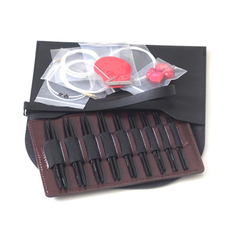 Набор спиц 3,0 мм - 6,0 мм Набор крючков для вязания Крючки для вязания Набор сменных круговых спиц Набор круговых спиц