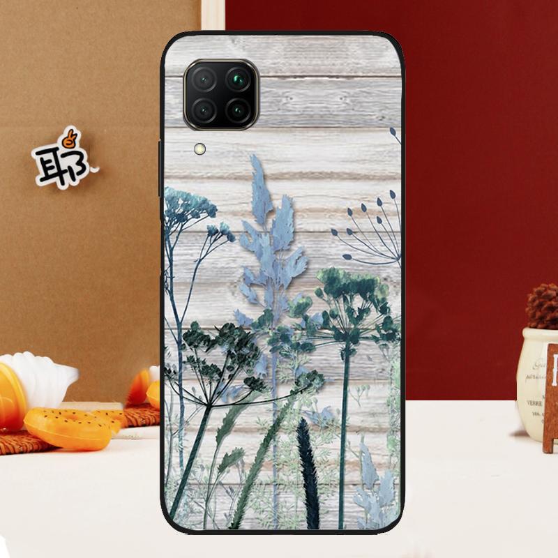 Western Rustic Barn Wood Lace For Huawei Nova Y91 Y61 Y60 Y70 Y72 Y73 Y90 12i 11i 3i 7i 8i 9 10 SE P20 P40 P30 Lite Case
